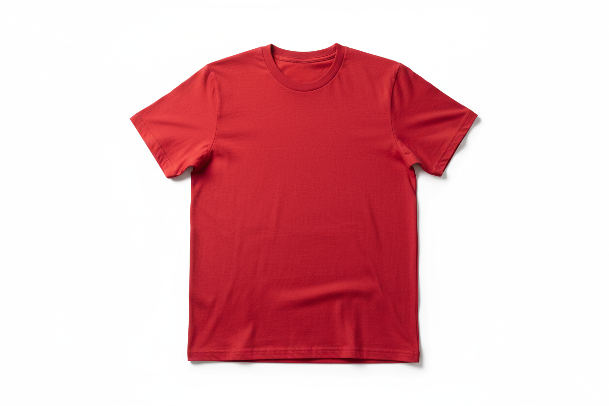 Red T-shirt Front View