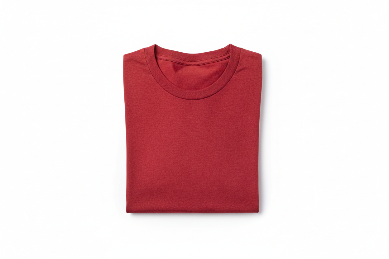 Red T-shirt Side View