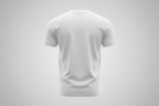 White T-shirt Back View